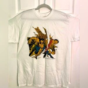 Rare Wolverine Vs The Punisher 1989 Marvel T-Shirt